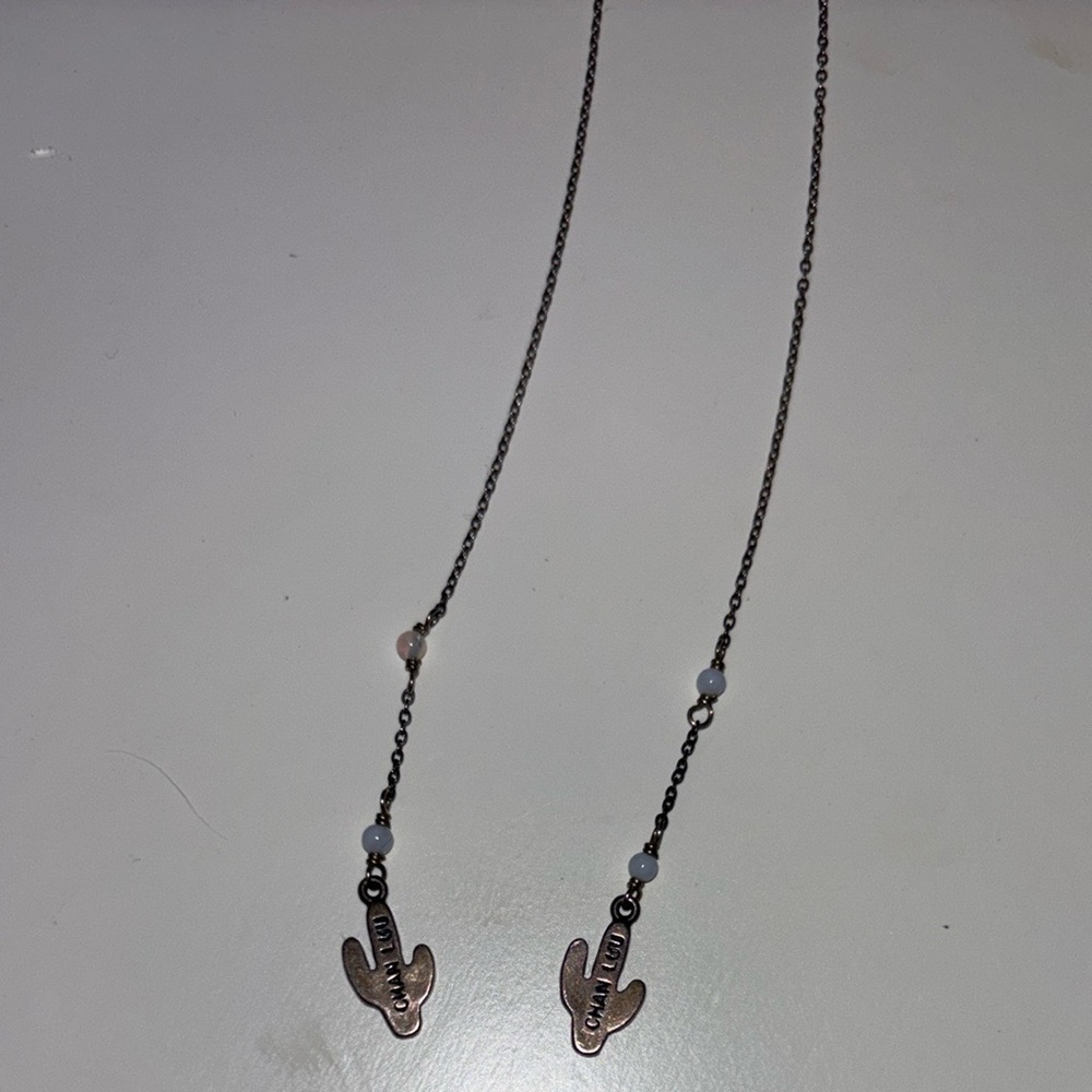 Chan Luu Cactus threader earrings